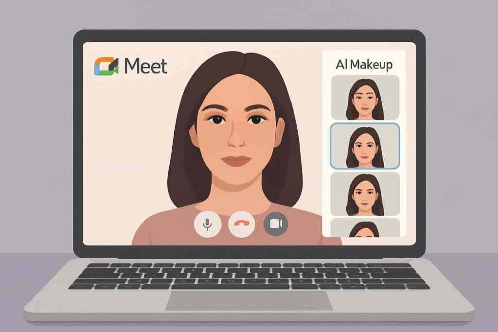 Read more about the article Google Meet Rolls Out AI-Powered Makeup for Video Calls