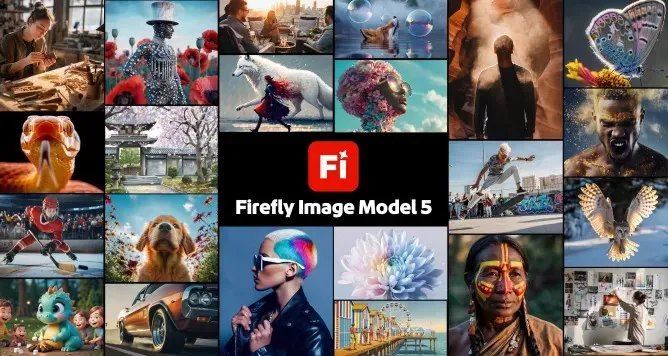Read more about the article Adobe Firefly Image 5 Brings Layers, Custom Models & AI Soundtrack Generation