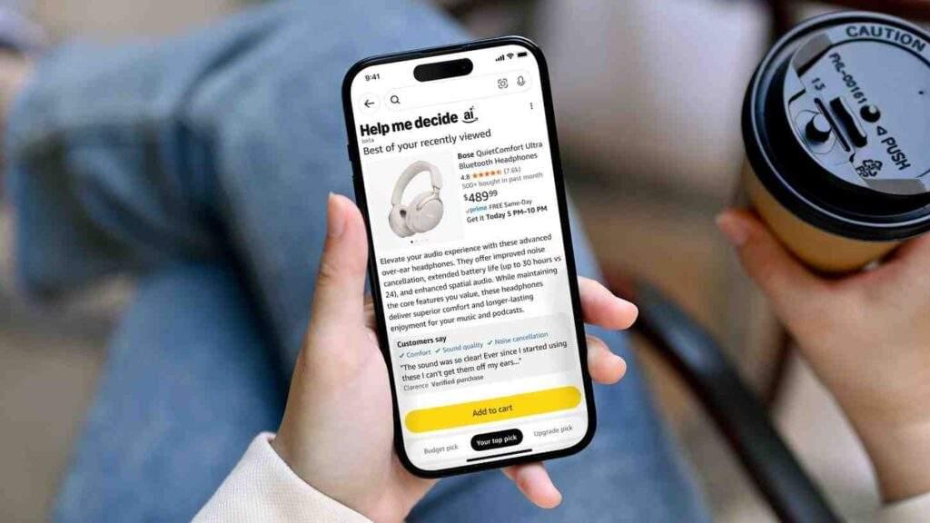 Read more about the article Amazon AI Shopping Tool ‘Help Me Decide’ Explains Exactly Why You Should Buy a Product