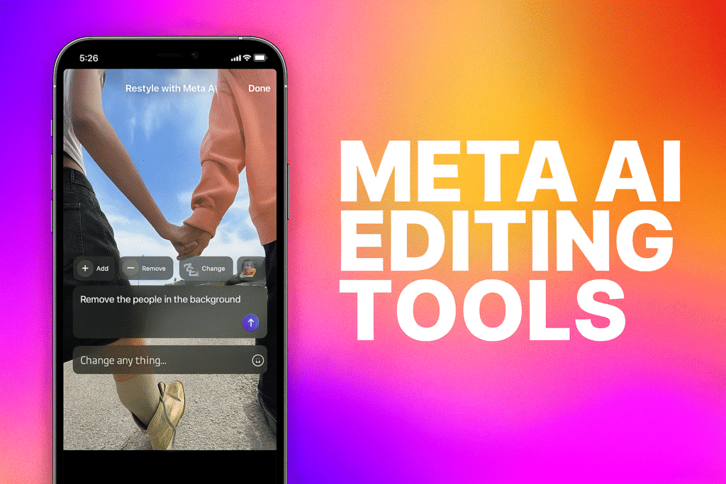 Read more about the article Instagram Integrates Meta AI Editing Tools Directly Into Stories