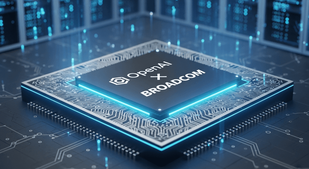 Read more about the article OpenAI Broadcom AI Processor Deal Marks New Era in Custom AI Chip Development