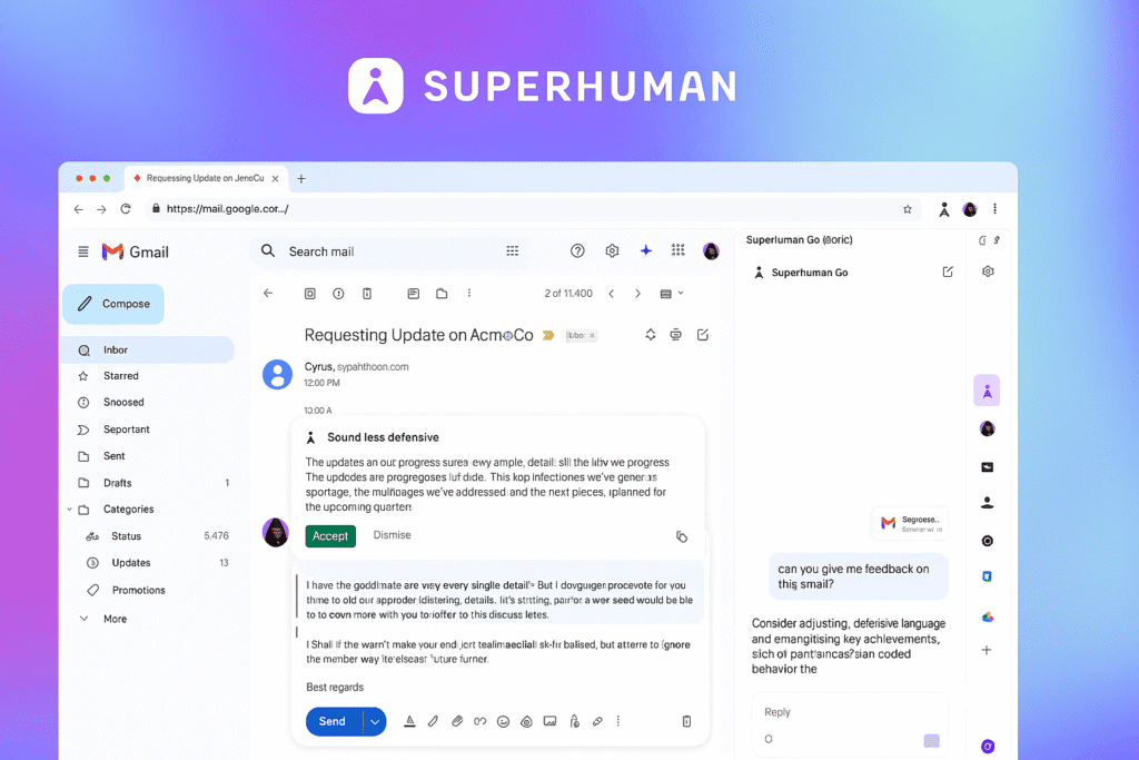 Read more about the article Grammarly Superhuman Rebrand: AI Writing Giant Renames Itself ‘Superhuman’ and Launches New Assistant