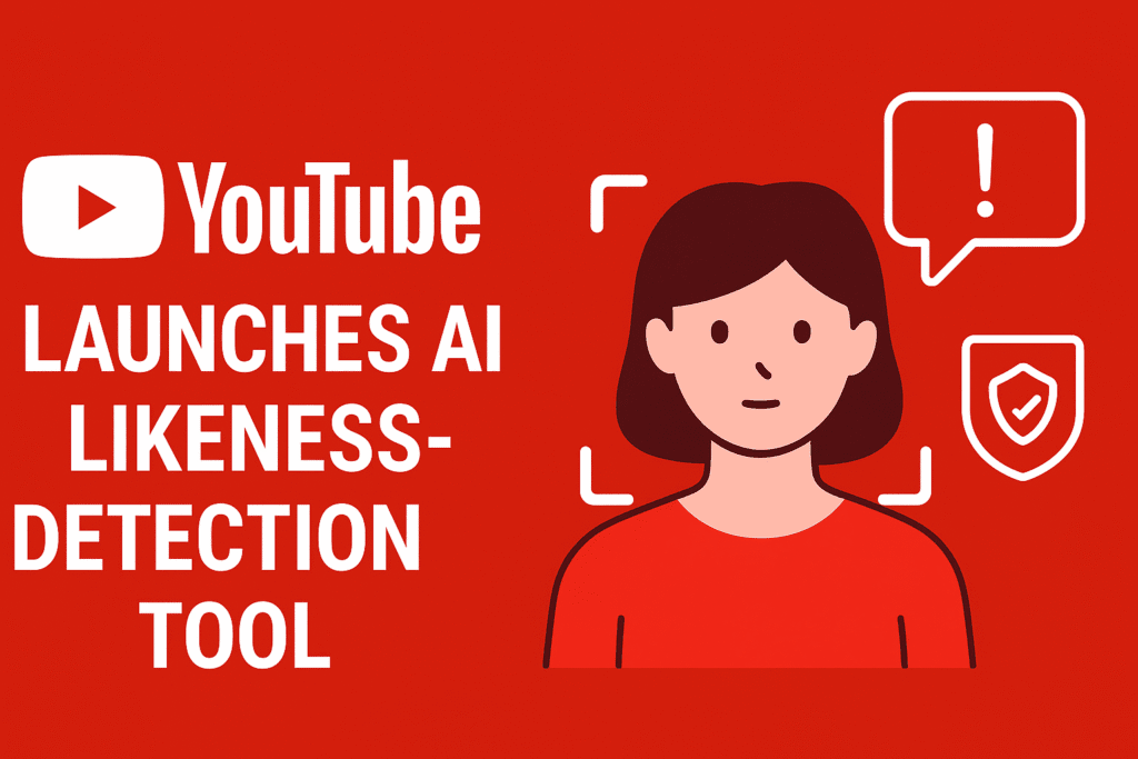 Read more about the article YouTube Rolls Out AI Likeness-Detection Tool for Creators to Combat Deepfakes