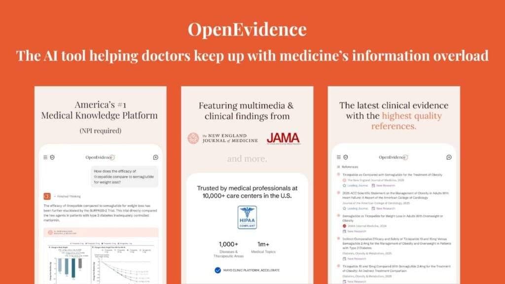 Read more about the article OpenEvidence Raises $200 M — The “ChatGPT for Doctors” Now Valued at $6 B