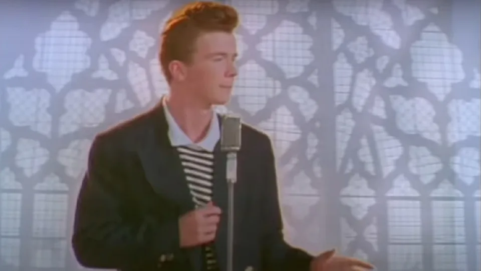 3. Rickroll 2007