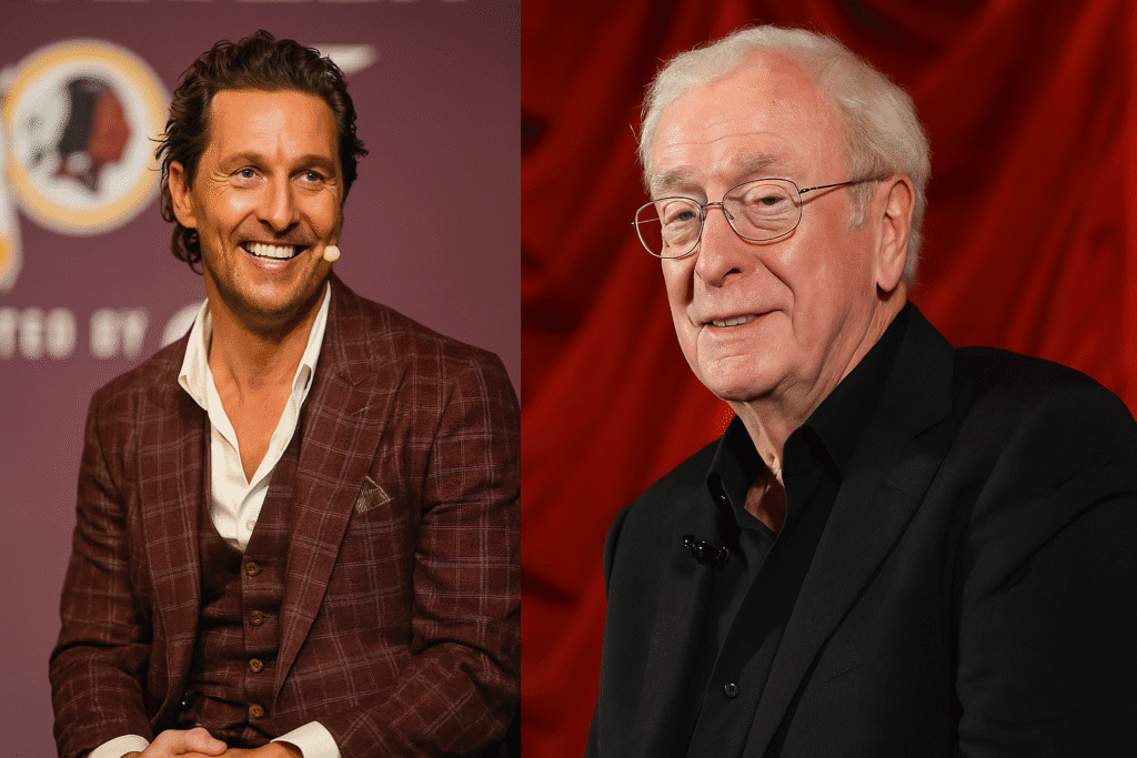 Read more about the article Stars Matthew McConaughey and Michael Caine Sign ElevenLabs AI Voice Deals