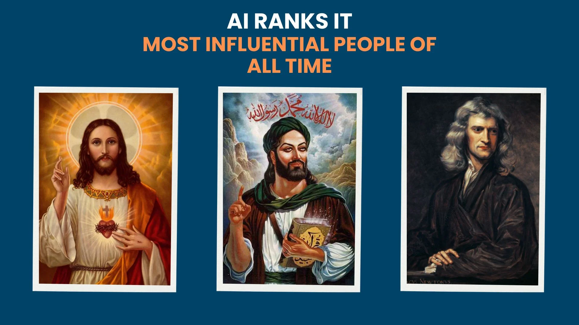 You are currently viewing 10 Most Influential People of All Time — ChatGPT’s Definitive List