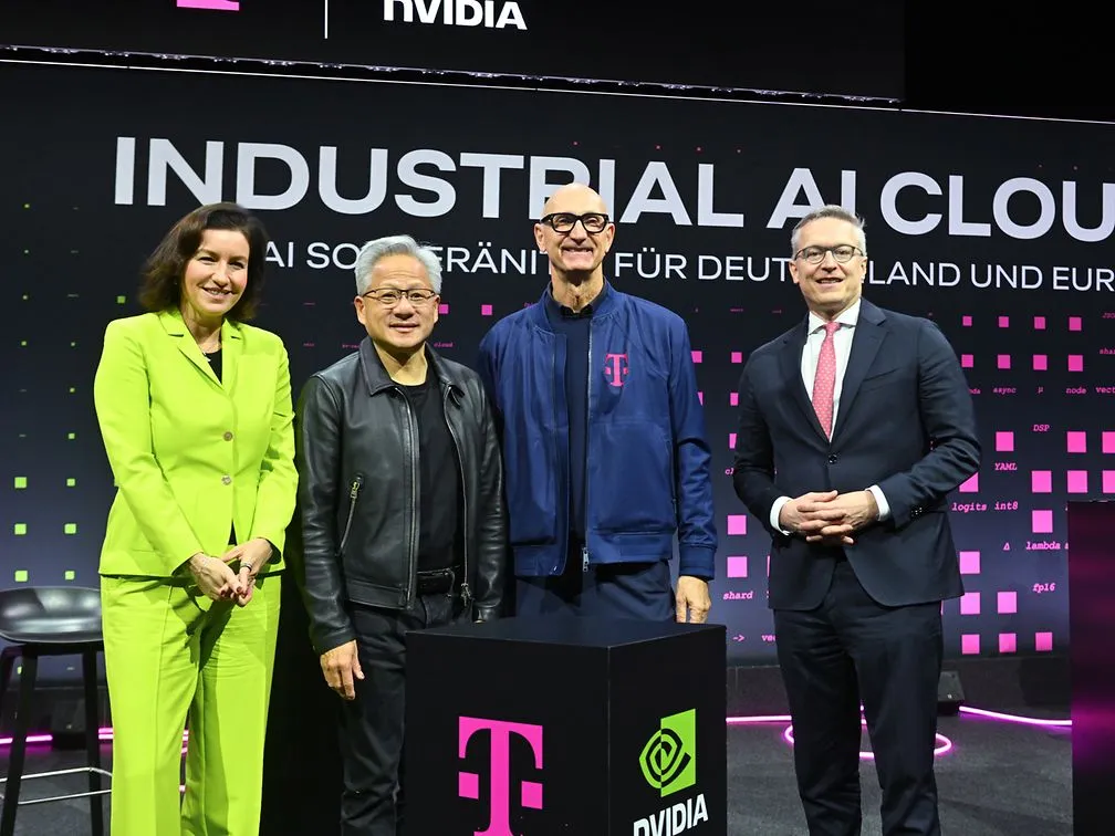 Read more about the article Nvidia-Deutsche Telekom Partnership Launches Europe’s First Industrial AI Cloud