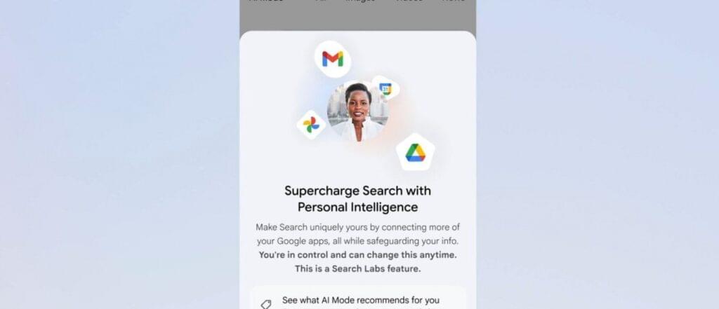 Read more about the article Google AI Mode Personal Intelligence: Gmail and Photos Now Power Smarter Search Results
